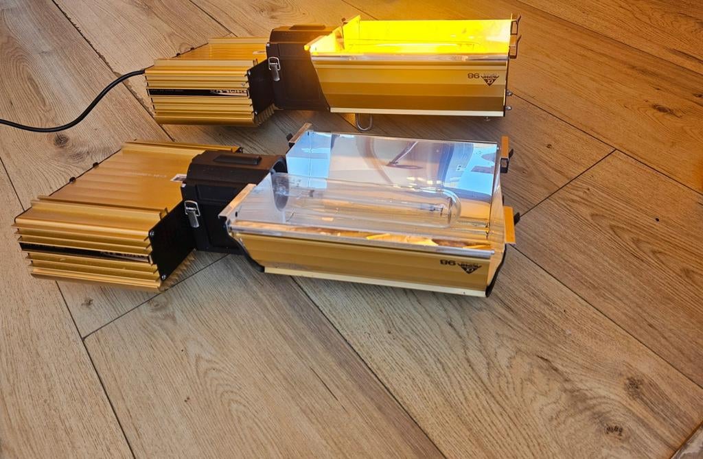 Dimlux 600W kweeklamp met Alpha Optics 98 reflector – 320-72, Ophalen of Verzenden