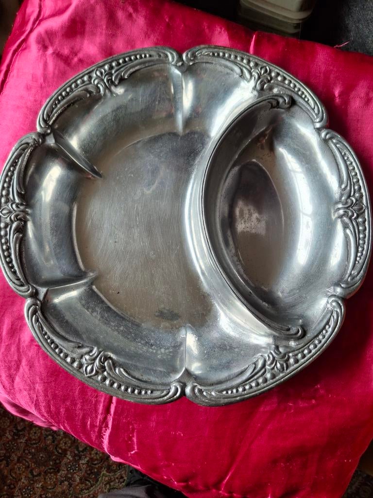 Vintage Juan Vela Studio Tinkleurige Serveerschaal, Antiek en Kunst, Ophalen of Verzenden