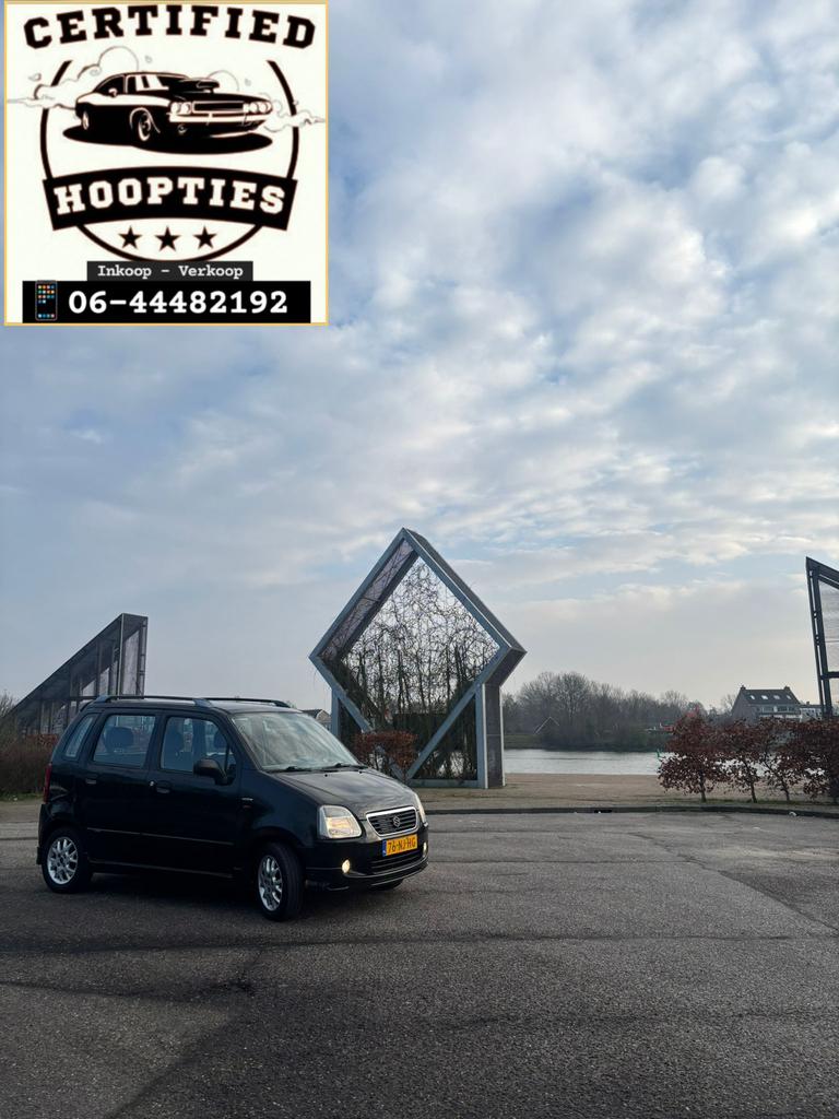 Suzuki Wagon R+ 1.3 2003 5DRS Zwart APK 29-01-2027 Rijklaar!, Auto's, Suzuki, Voorwielaandrijving, 31 €/maand, 4 cilinders, Origineel Nederlands