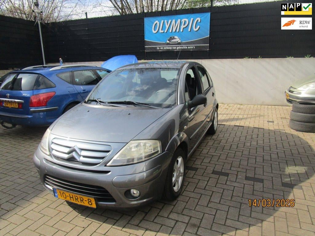 Citroen C3 1.4i-16V Ambiance +Airco +Nieuwe Apk, Voorwielaandrijving, 1160 kg, 4 cilinders, Origineel Nederlands