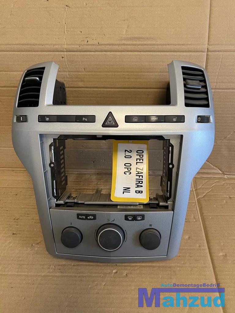 OPEL ZAFIRA B Grijs OPC Middenconsole kachel paneel 2005-201, Auto-onderdelen, Interieur en Bekleding, Gebruikt, Opel Automobile GmbH