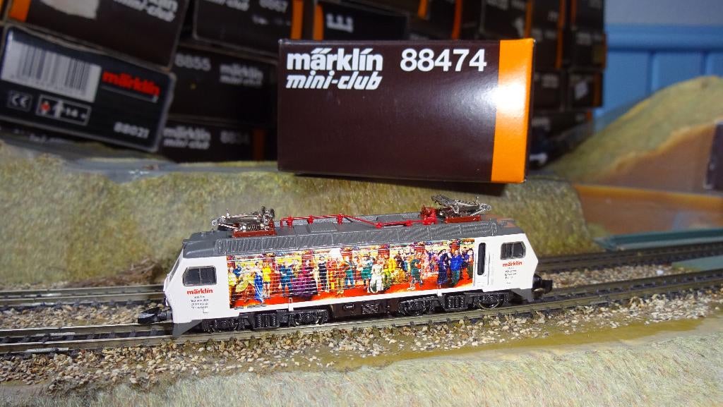 marklin z marklin miniclub spoor z., Wisselstroom, Gebruikt, Locomotief, Verzenden