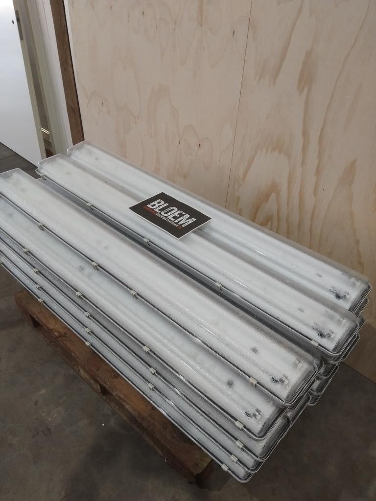 TL armatuur dubbel Norton, Ophalen, Zo goed als nieuw, 50 tot 200 watt, Armatuur