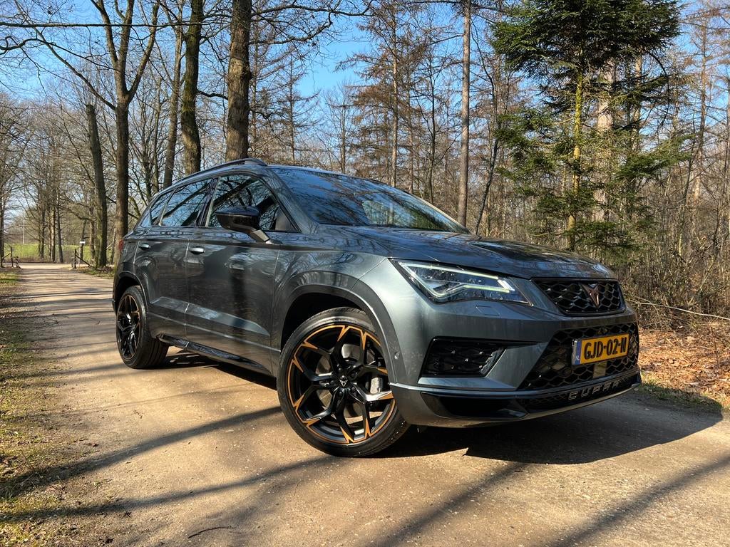 Cupra Ateca 2.0 TSI 300pk 4DRIVE 2019 - 95.600KM Grijs Seat, Auto's, Automaat, LED verlichting, Zwart, 4 cilinders