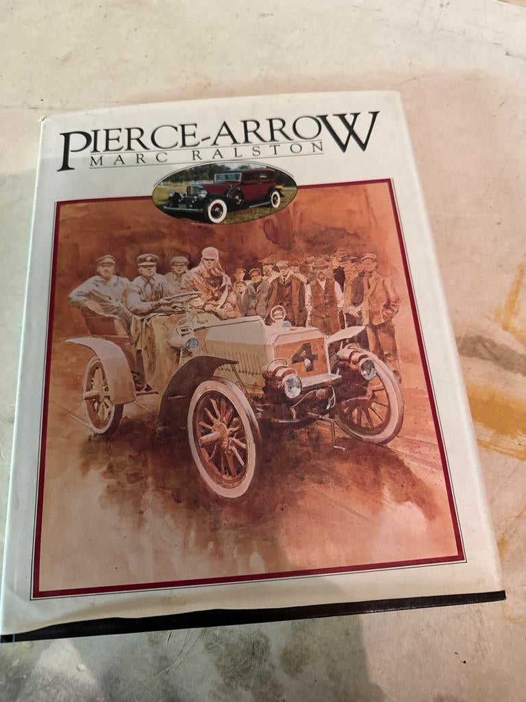 Pierce-Arrow Boek - Marc Ralston - Auto Geschiedenis, Ophalen of Verzenden, Zo goed als nieuw, Overige merken