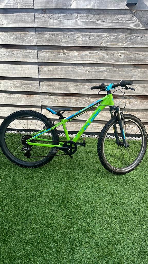 Cube acid 240 green blue Mountainbike 24 inch, Fietsen en Brommers, Fietsen | Mountainbikes en ATB, Minder dan 45 cm, Ophalen