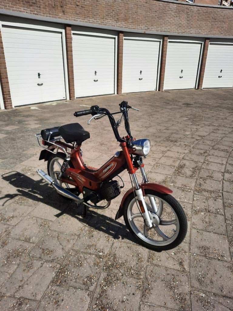 Tomos A3 de Luxe met blauw kenteken, Fietsen en Brommers, Brommers | Tomos, Ophalen of Verzenden