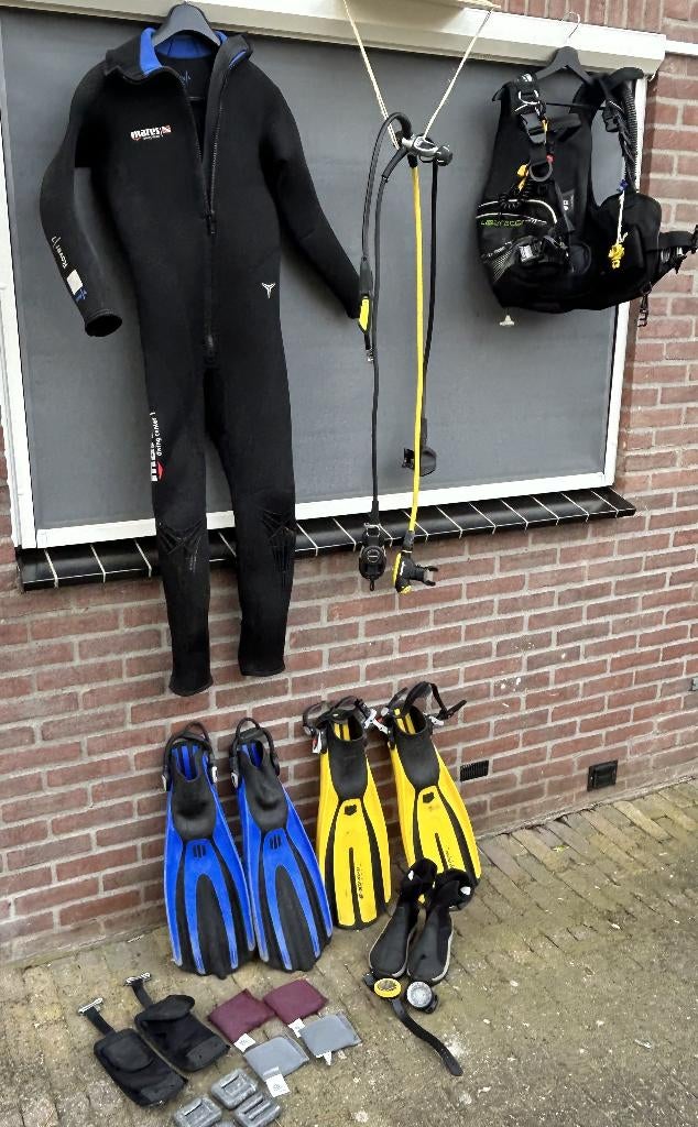 Duikuitrusting (Dames), Ophalen, Gebruikt