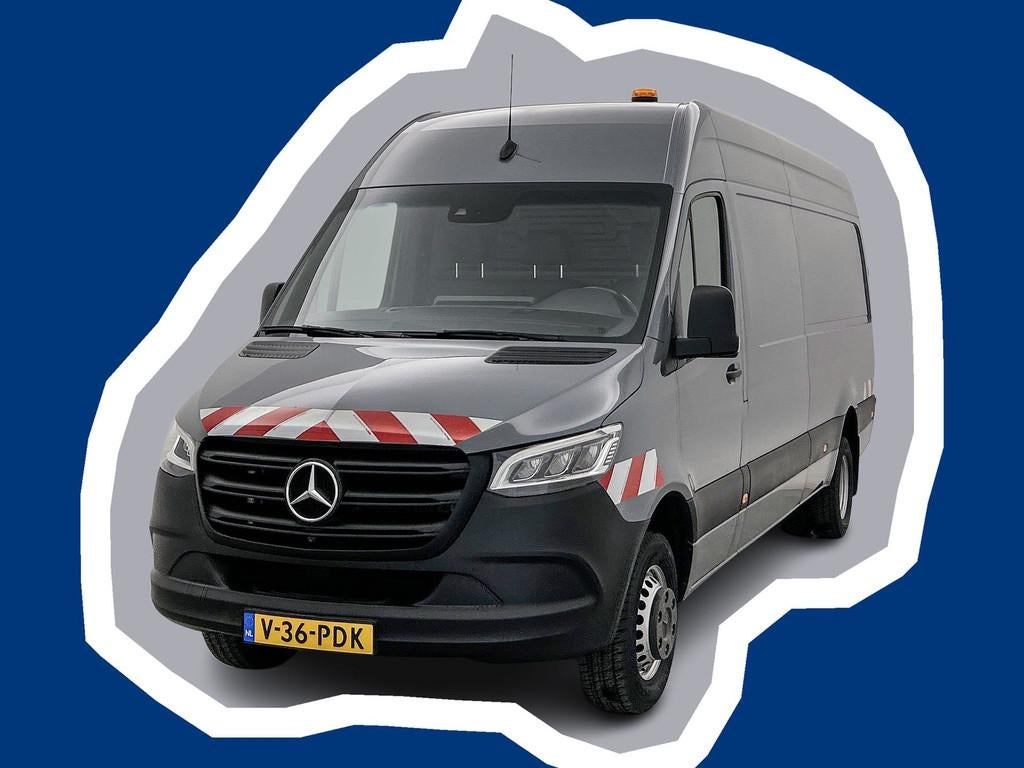 Mercedes-Benz Sprinter 519 3.0 CDI L3H2 V6 Led koplampen 360, Auto's, Bestelauto's, Automaat, Achterwielaandrijving, Gebruikt
