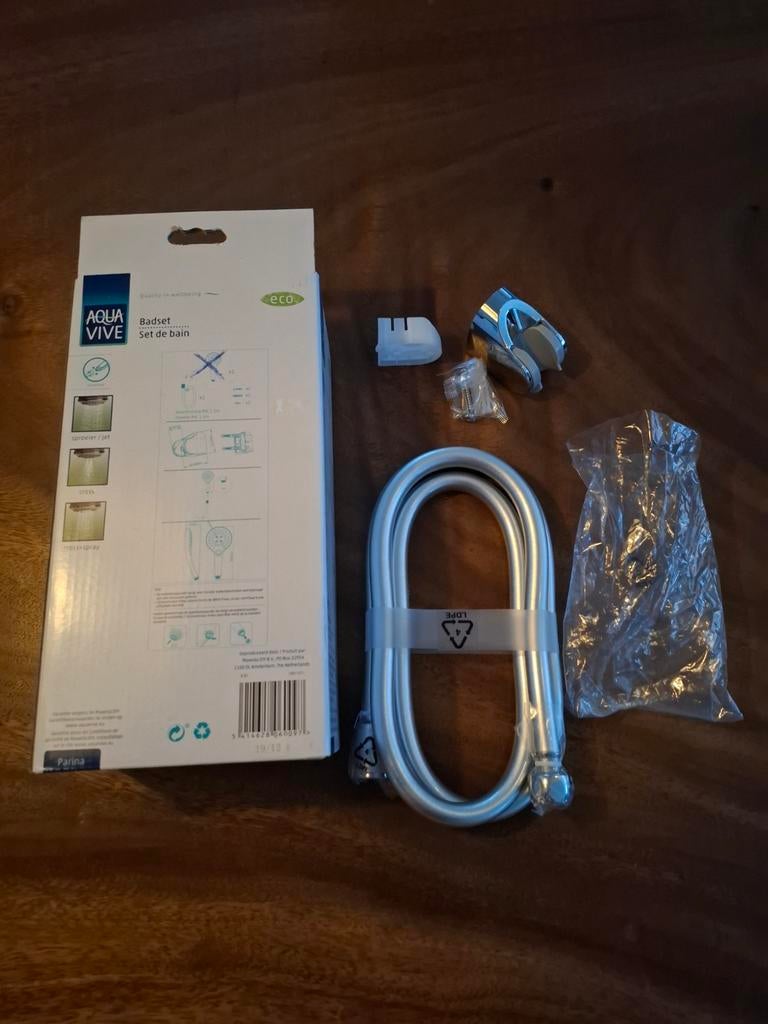 Aquavive pvc doucheslang 1,5 mtr, Doe-het-zelf en Verbouw, Sanitair, Ophalen of Verzenden, Nieuw, Douche