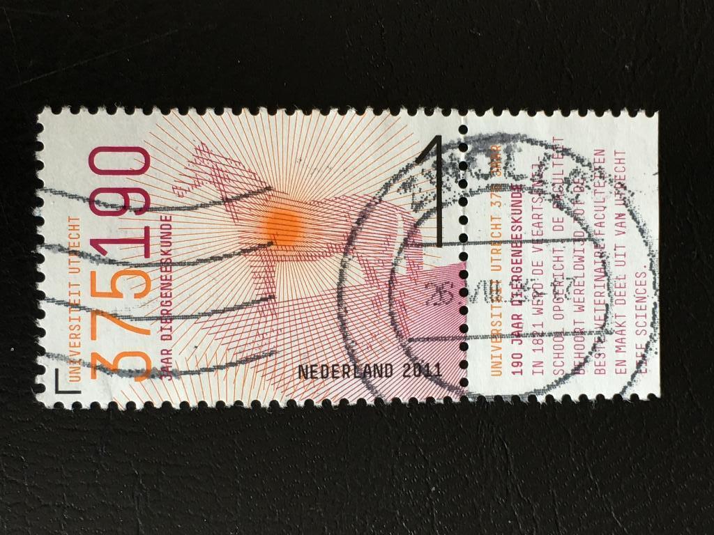 vrhn 2249 Nederland 2011 NVPH 2797 Univeersiteit - gestempel, Ophalen of Verzenden, Na 1940, Gestempeld