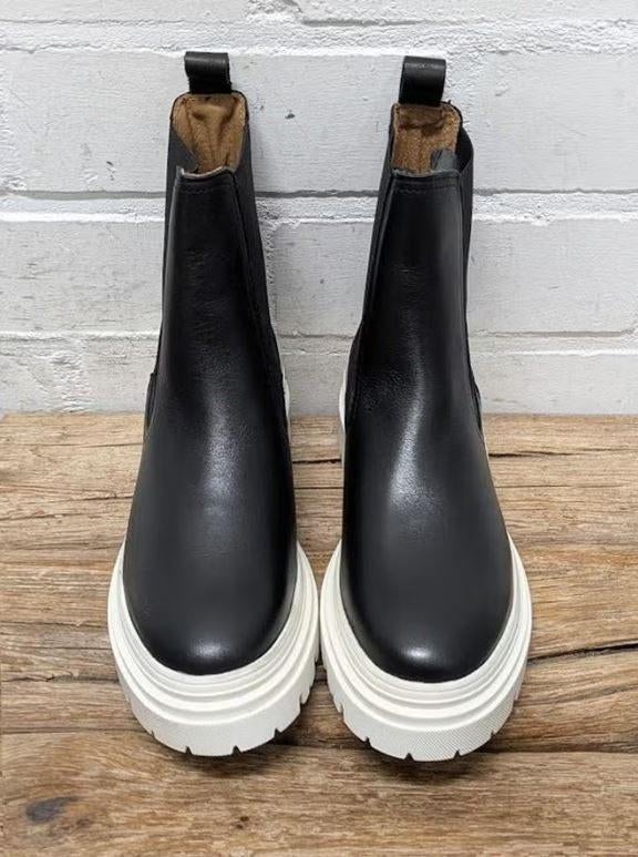 DWARS - Mooie leren boots maat 39 - Nieuw €119 - DWRS, DWRS, Zwart, Lage of Enkellaarzen, Nieuw