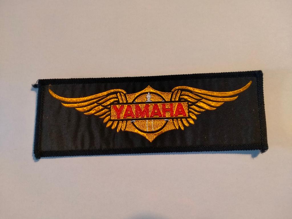Yamaha WINGS motor cycles motoren vintage patch embleem, Ophalen of Verzenden, Zo goed als nieuw, Auto's