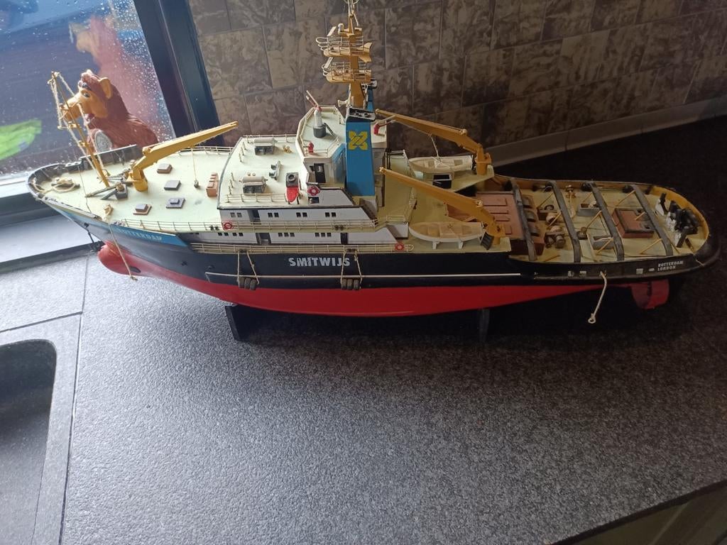 Prachtig Groot Schaalmodel Smit-Wijs /Smit Rotterdam (100cm), Ophalen