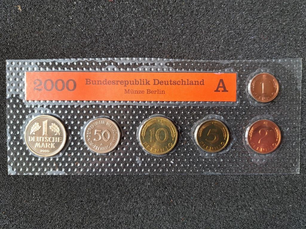 Duitse Mark Munten Set 2000 - Bundesrepublik Deutschland, Ophalen of Verzenden