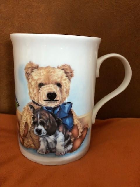 Beren Beker Beer en Hondje 'Playmates' Crown Trent Nieuw, Huis en Inrichting, Keuken | Servies, Nieuw, Ophalen of Verzenden, Overige stijlen