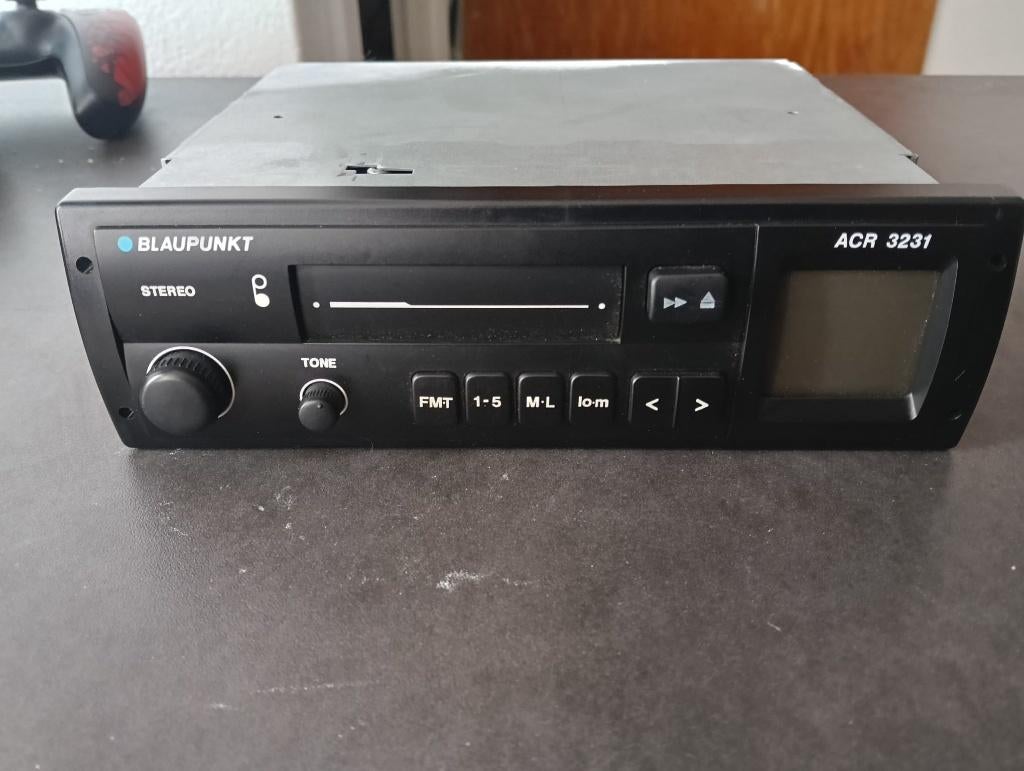klassieke Blaupunkt ACR 3231 autoradio met cassettespeler, Ophalen of Verzenden, Gebruikt