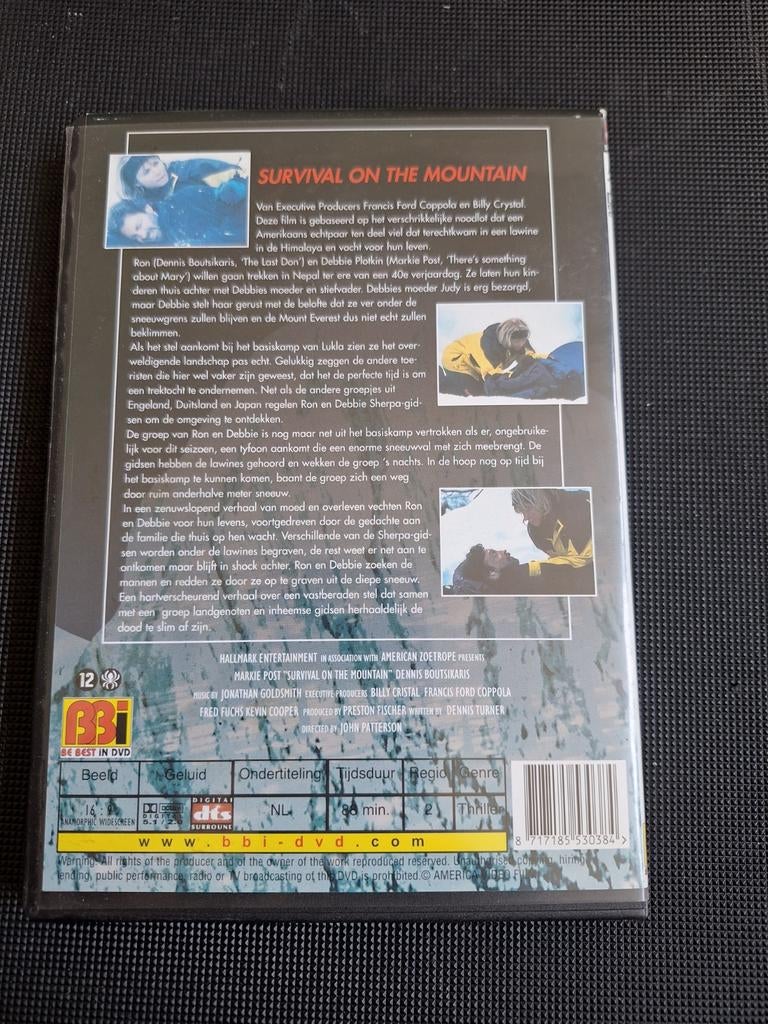 Dvd survival on the Mountain, Vanaf 12 jaar, Ophalen of Verzenden, Zo goed als nieuw, Actiethriller