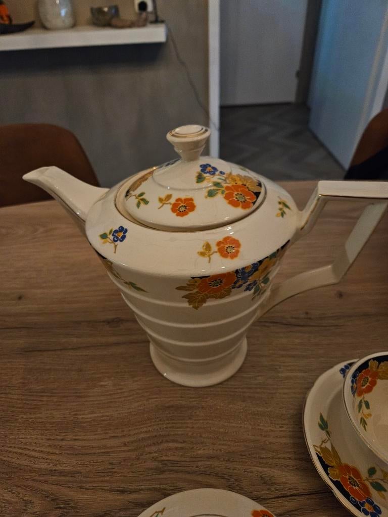 Mosa plateel Oostindische kers, Ophalen of Verzenden