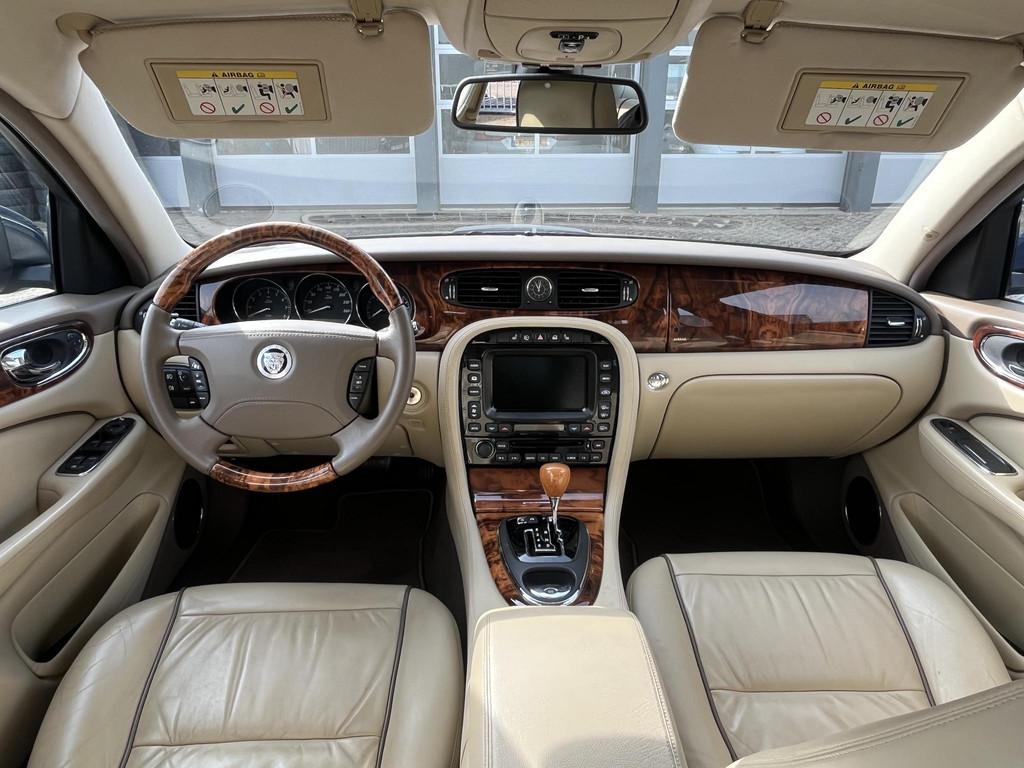 Jaguar XJ 4.2 V8 Sovereign SWB 2 eigenaren open dak nette st, Auto's, Automaat, Achterwielaandrijving, Gebruikt, Blauw