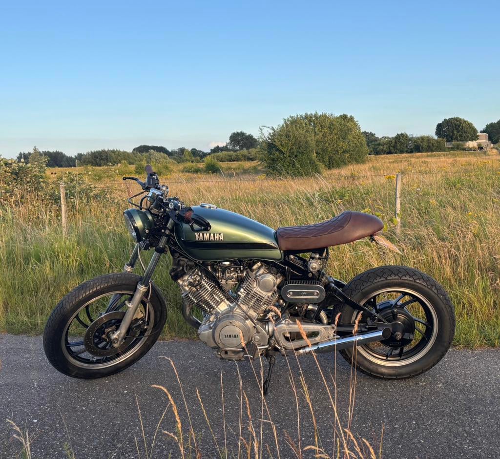 Custom Yamaha XV750 - oldtimer - scrambler / caferacer 1981, 750 cc, 2 cilinders, Meer dan 35 kW, Overig