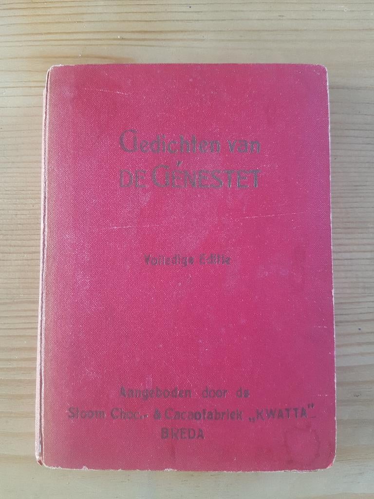 Antiek gedichten boekje uit 1916, Gedichten van de Génestet, Boeken, Ophalen of Verzenden, Gelezen