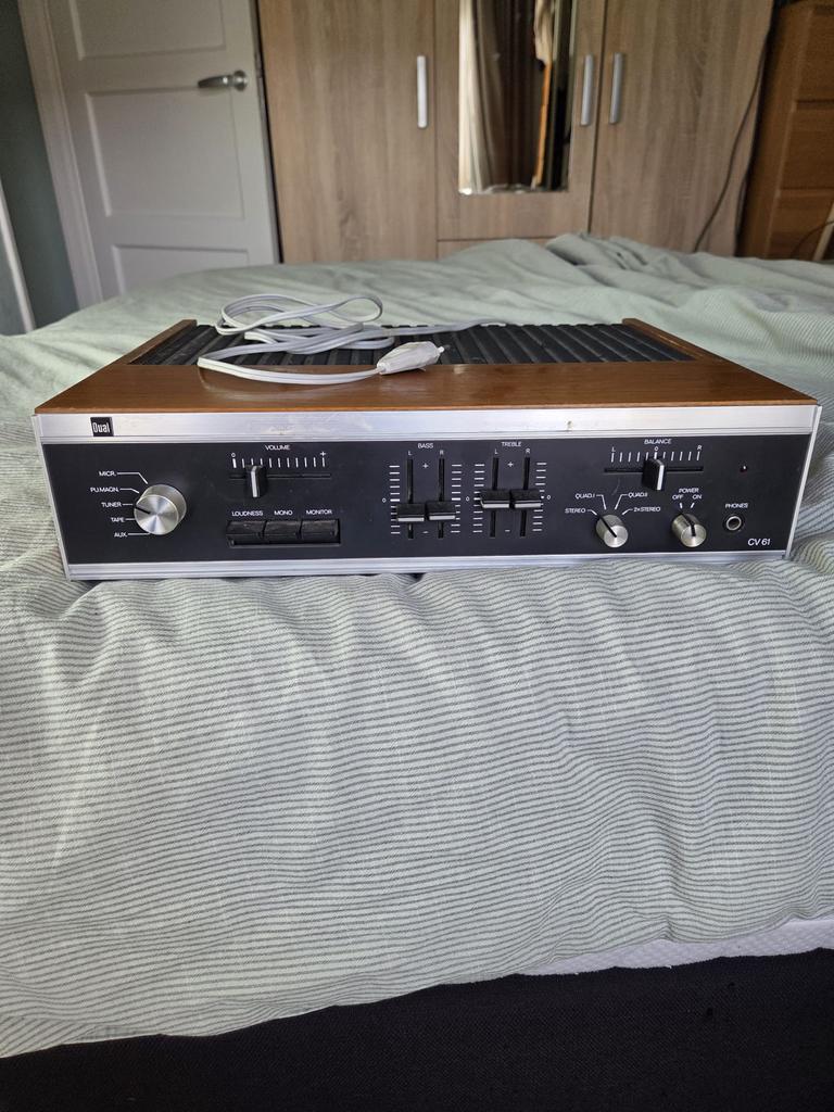 Dual set, Audio, Tv en Foto, Versterkers en Receivers, Gebruikt, Stereo, Overige merken, Ophalen