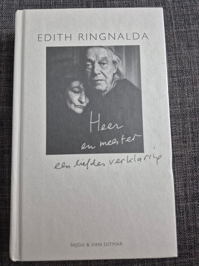 Edith Ringnalda - Heer en meester - Simon Vinkenoog, Edith Ringnalda, Kunst en Cultuur, Ophalen of Verzenden, Zo goed als nieuw