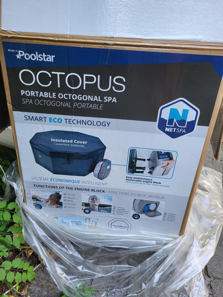 Netspa Octopus  Jacuzzi - Zo goed als nieuw, Ophalen, Zo goed als nieuw, Filter