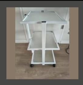 Instrumenten tafel voor salon, Gebruikt, Minder dan 50 cm, Rechthoekig, 50 tot 100 cm