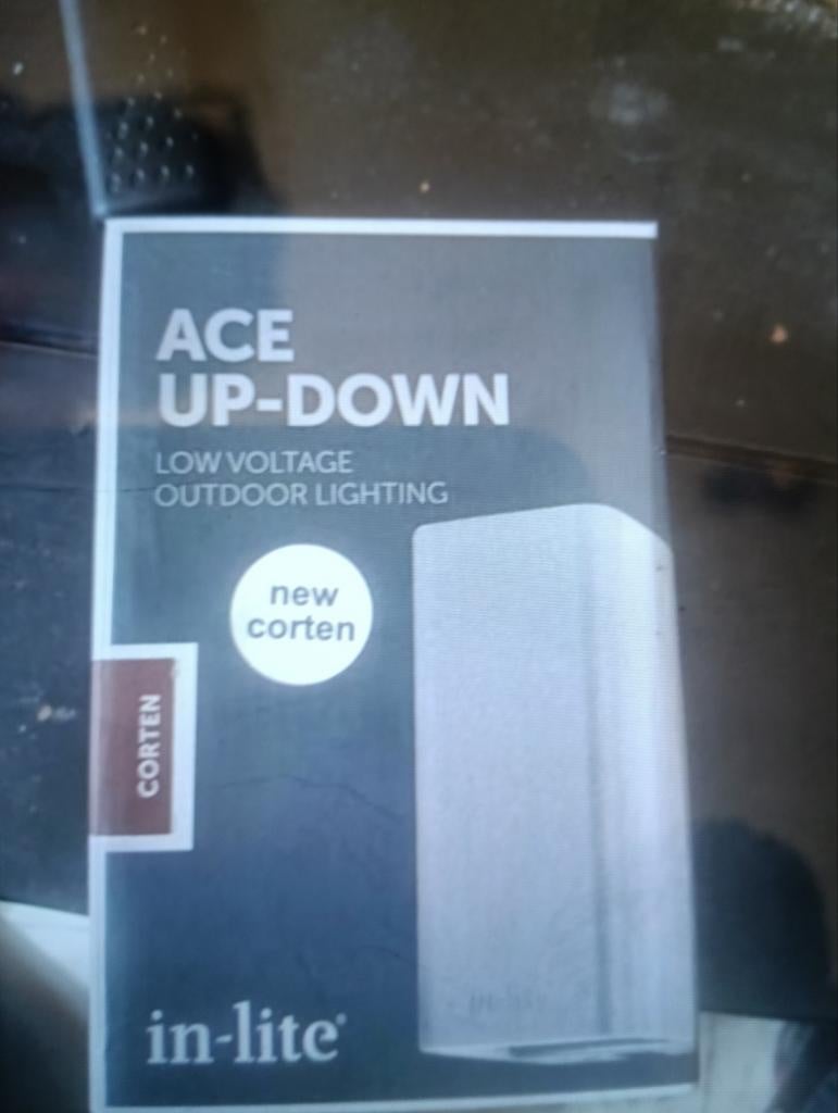 Ace Up-Down buitenverlichting nieuw in de doos, Tuin en Terras, Buitenverlichting, Ophalen of Verzenden, Nieuw