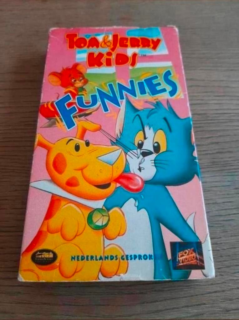 Tom & Jerry Kids Funnies videoband., Cd's en Dvd's, VHS | Kinderen en Jeugd, Alle leeftijden, Ophalen of Verzenden, Gebruikt, Tekenfilms en Animatie