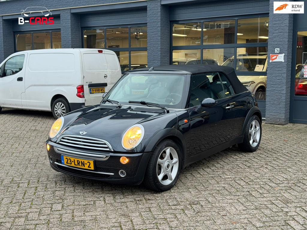 Mini Mini 1.6 Cooper Park Lane Cabrui|Leer|Stoelvw|Automaat!, Gebruikt, 4 cilinders, 4 stoelen, 116 pk