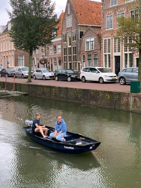 Vlet - Roeischouw - Visboot (Polyester), Ophalen, Geen motor, Gebruikt, Tot 10 pk