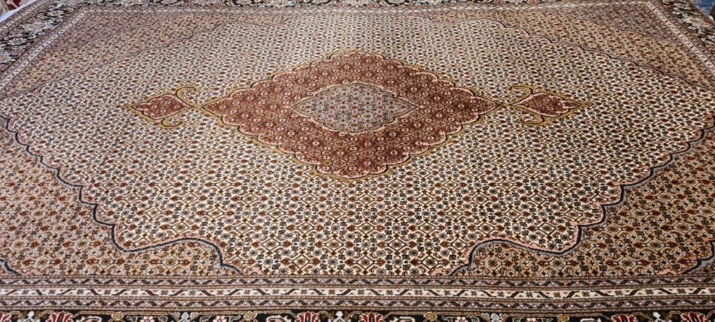 Perzisch tapijt Tabriz mahi 301x201/Vloerkleed/mat/25% sale, Www.simatapijten.nl, 150 tot 200 cm, Ophalen of Verzenden, Info@simatapijten.nl