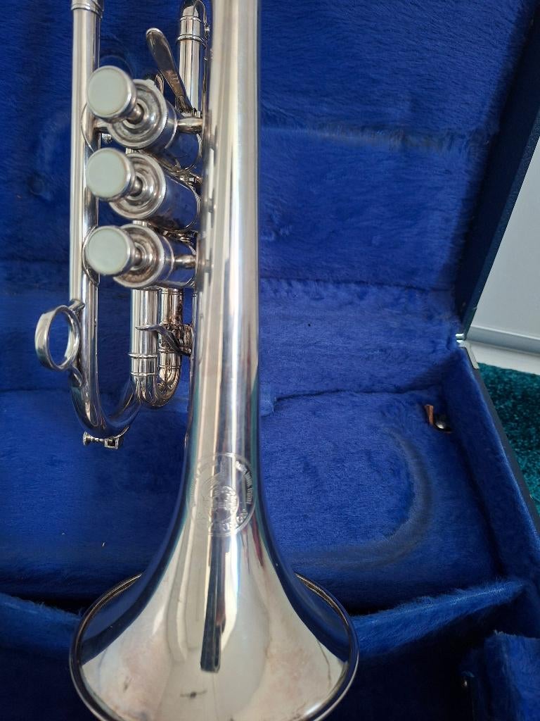 Cornet Besson Souvereign, Ophalen of Verzenden, Gebruikt, Koperblazer, Met koffer of draagtas