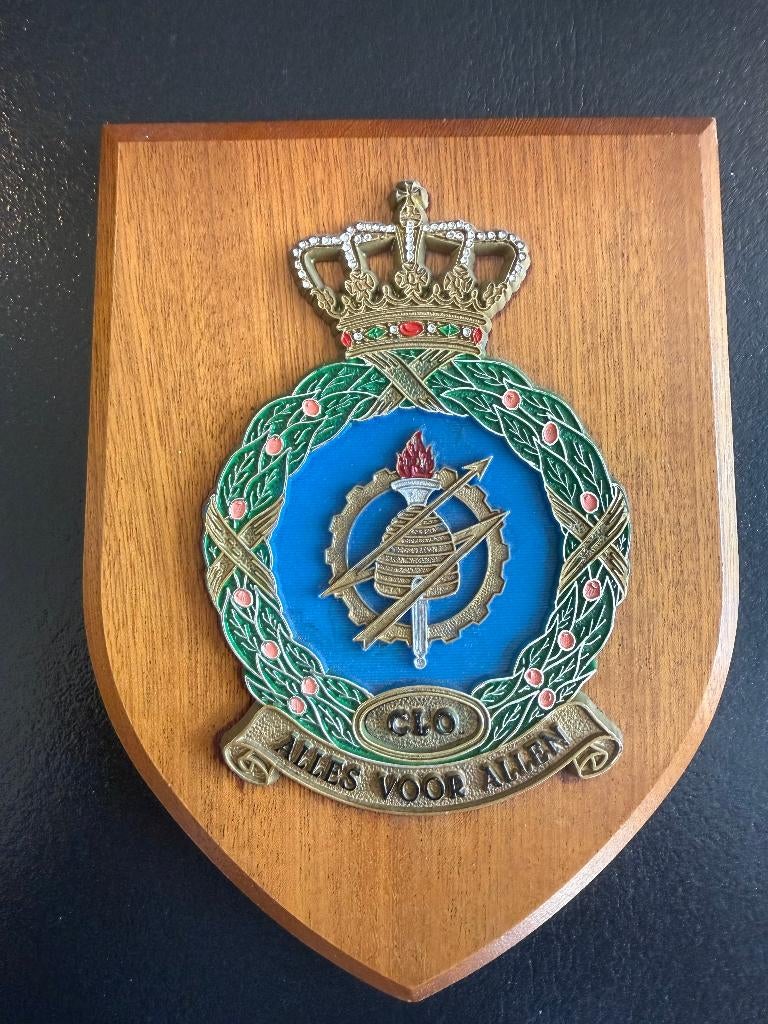 Wapenschild CLO Luchtmacht, Verzamelen, Militaria | Algemeen, Ophalen of Verzenden, Luchtmacht, Nederland, Embleem of Badge