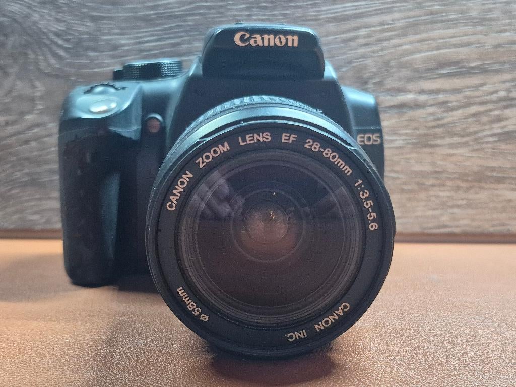 Canon EOS 350D + 28-80mm, Gebruikt, Spiegelreflex, Canon, 8 Megapixel