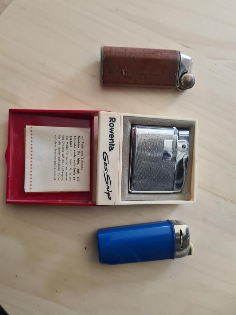 Rowenta en Poppell aanstekers jaren 50/60, Ophalen, Aansteker