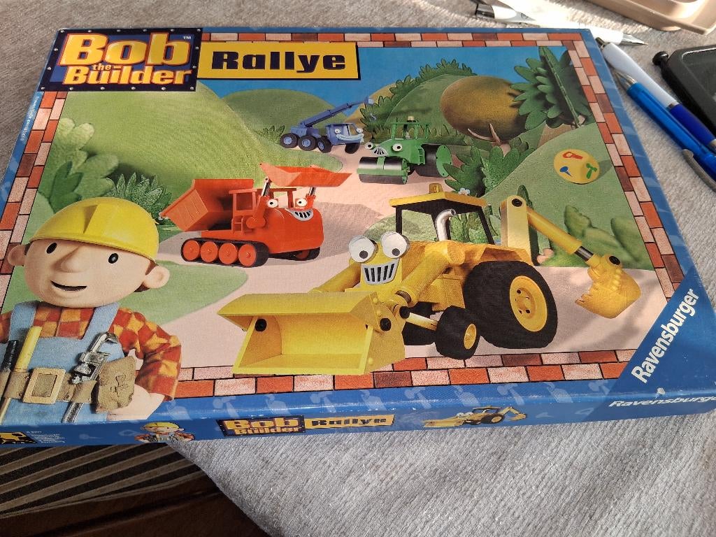 Bob de bouwer Rallye spel, Kinderen en Baby's, Speelgoed | Educatief en Creatief, Ophalen of Verzenden, Zo goed als nieuw