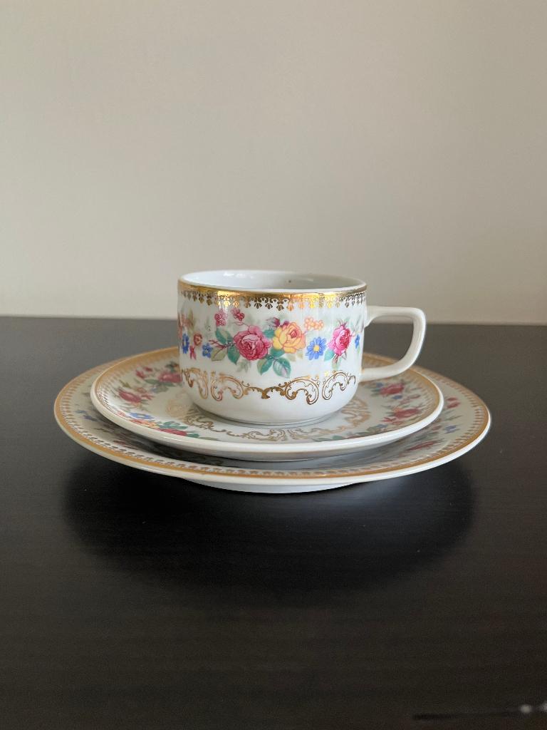 koffieservies porselein, Verzenden, Overige typen, Zo goed als nieuw, Overige stijlen