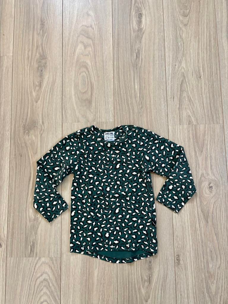 Leuke CarlijnQ longsleeve - maat 122, Ophalen of Verzenden, Zo goed als nieuw, Meisje, Shirt of Longsleeve