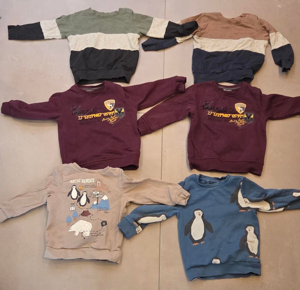 Pakket kleding jongens tweeling maat 98 (12 stuks), Ophalen of Verzenden, Zo goed als nieuw, Kleding
