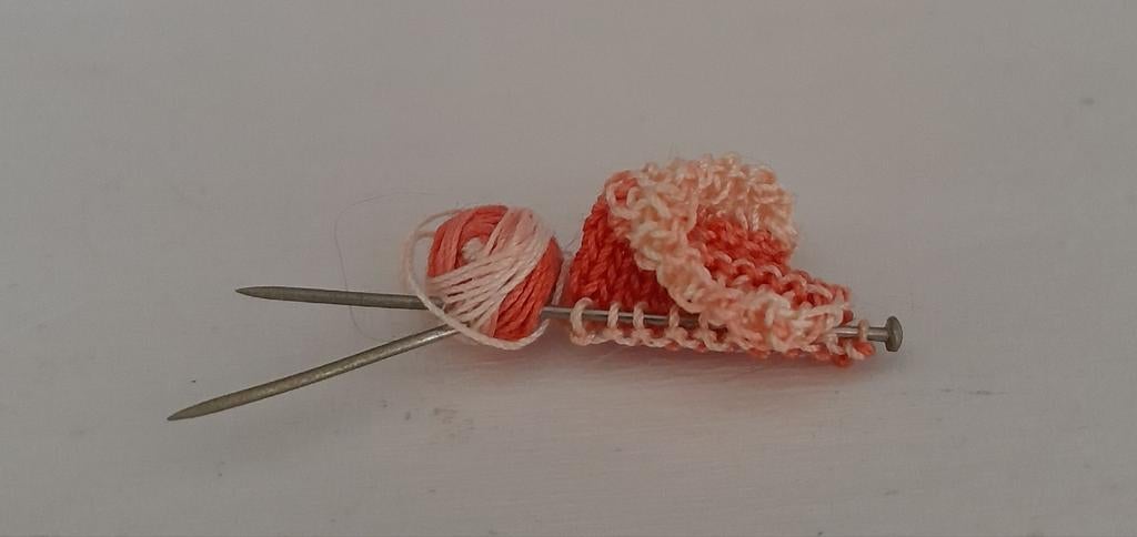 Miniatuur breiwerk 1:12, Ophalen of Verzenden, Zo goed als nieuw, Decoratie