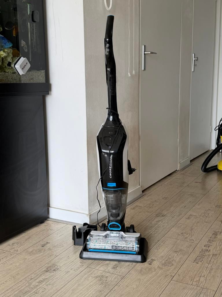 Bissell Crosswave Cordless Max Vloerreiniger, Witgoed en Apparatuur, Stofzuigers, Ophalen, Stofzuiger, Zo goed als nieuw, Minder dan 1200 watt