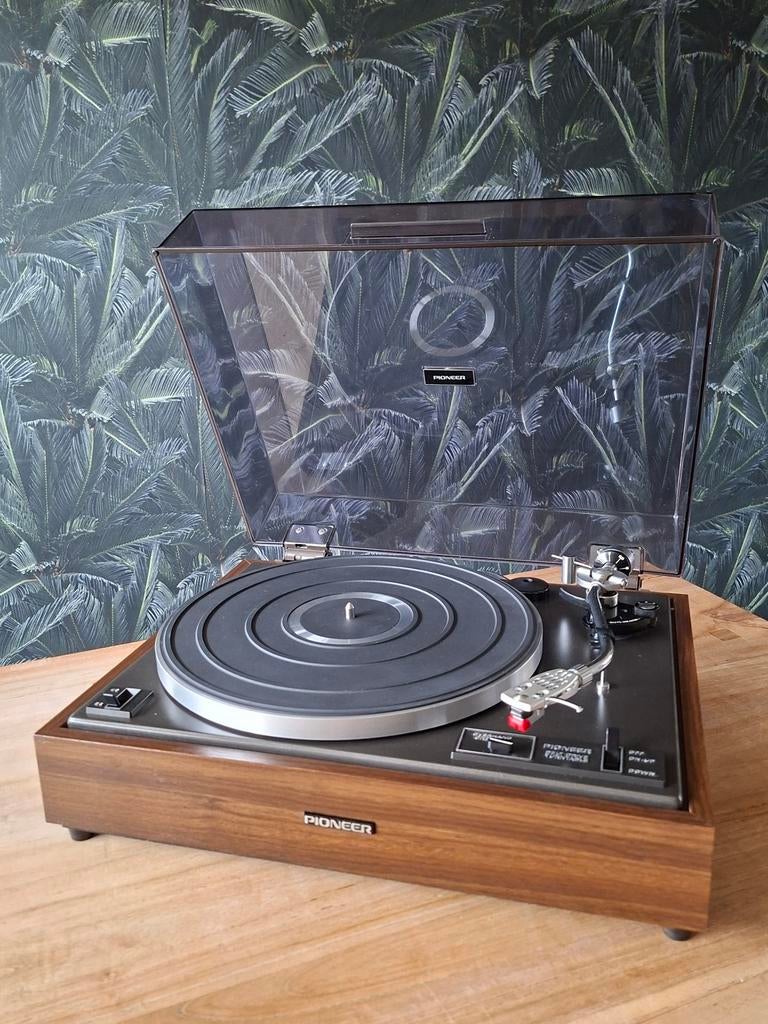 Pioneer PL-12D Platenspeler - Volledig Onderhouden, Ophalen of Verzenden, Zo goed als nieuw, Platenspeler, Pioneer