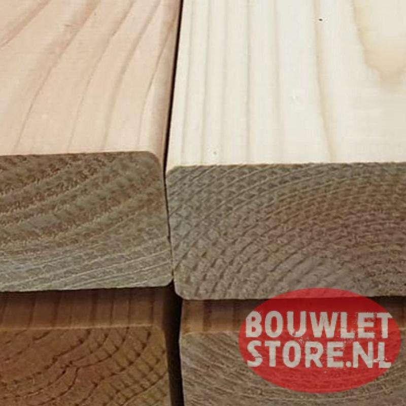 Douglas balken | Geschaafd Douglashout 65 x 140 mm | 5000mm, Doe-het-zelf en Verbouw, Hout en Planken, Nieuw, Ophalen of Verzenden