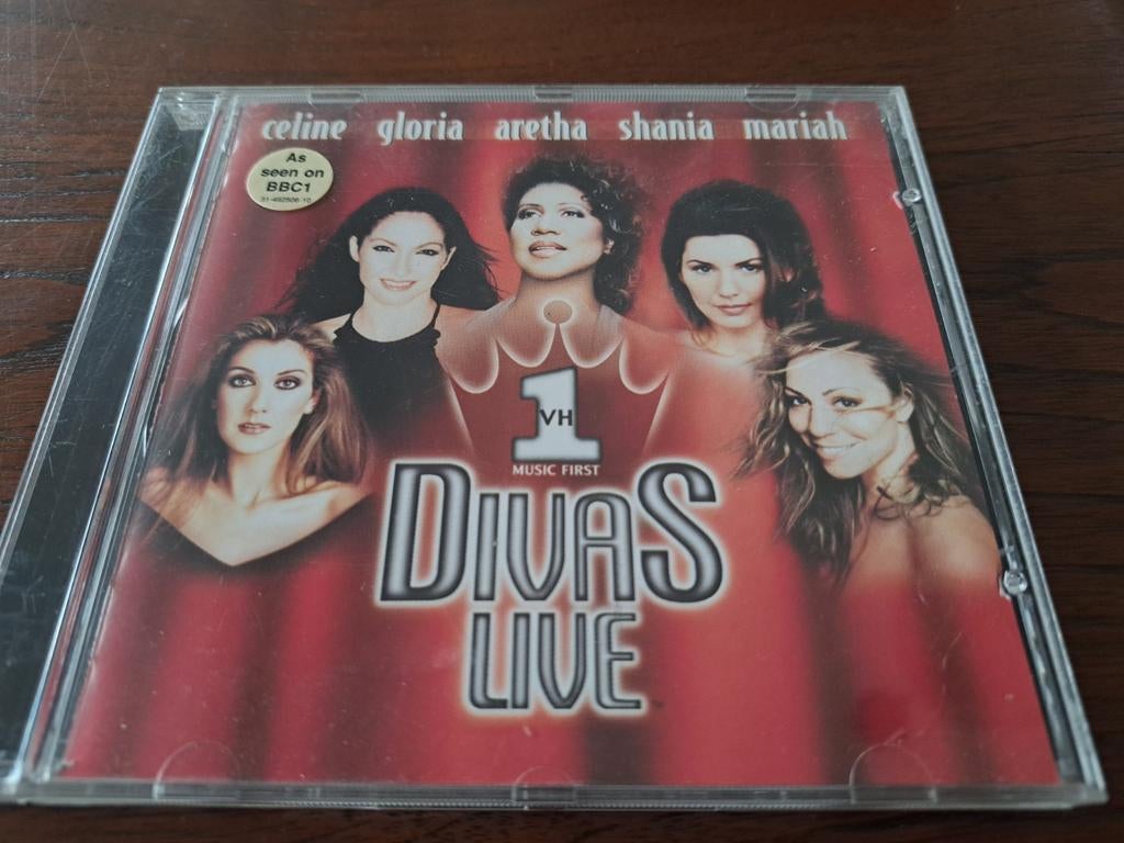 VH1 Divas Live CD - Mariah, Celine, Shania, Aretha, Gloria, Ophalen of Verzenden, Gebruikt