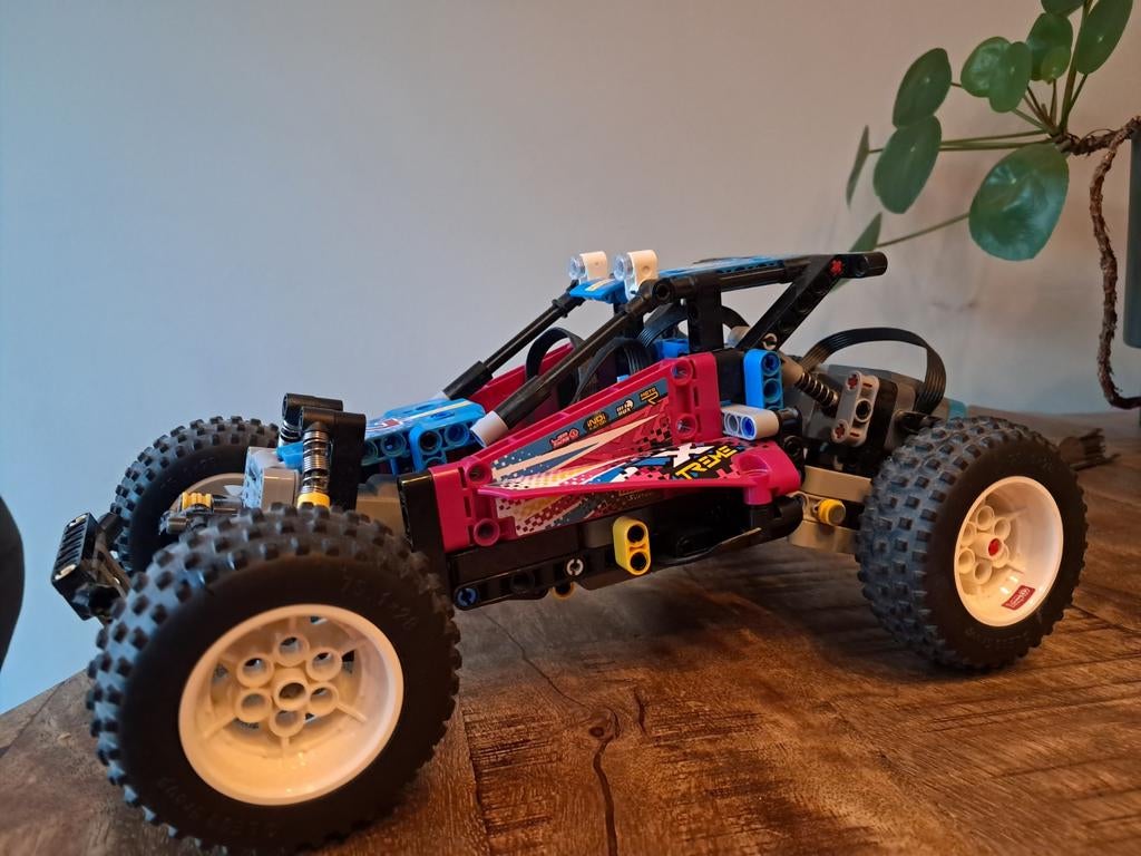 Lego Technic Off Road Buggy 42124 Compleet, Ophalen of Verzenden, Zo goed als nieuw