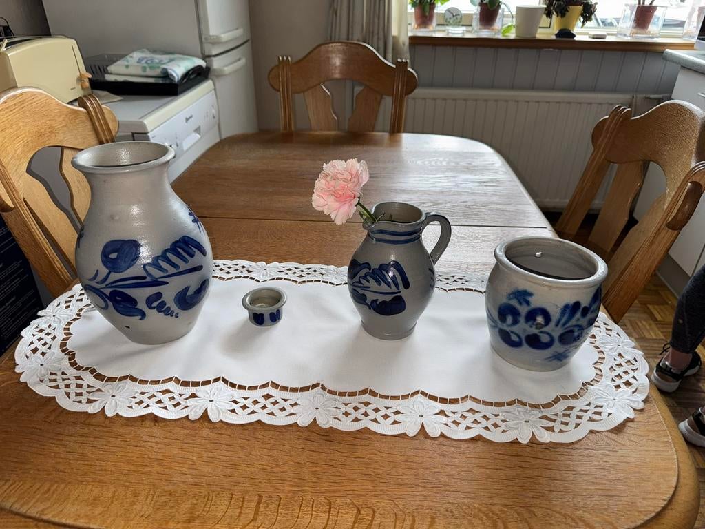 Keulse potten, Ophalen, Gebruikt, Overige materialen